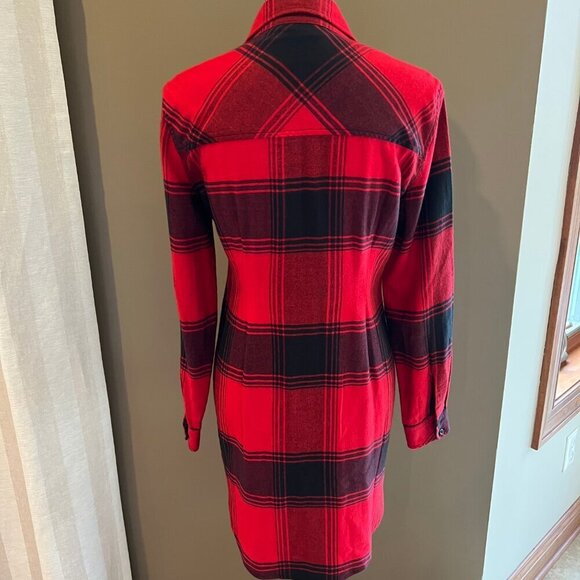 Athleta Trail to Town Button Down Dress Shirt Overshirt Tunic, Size XS - Picture 4 of 11